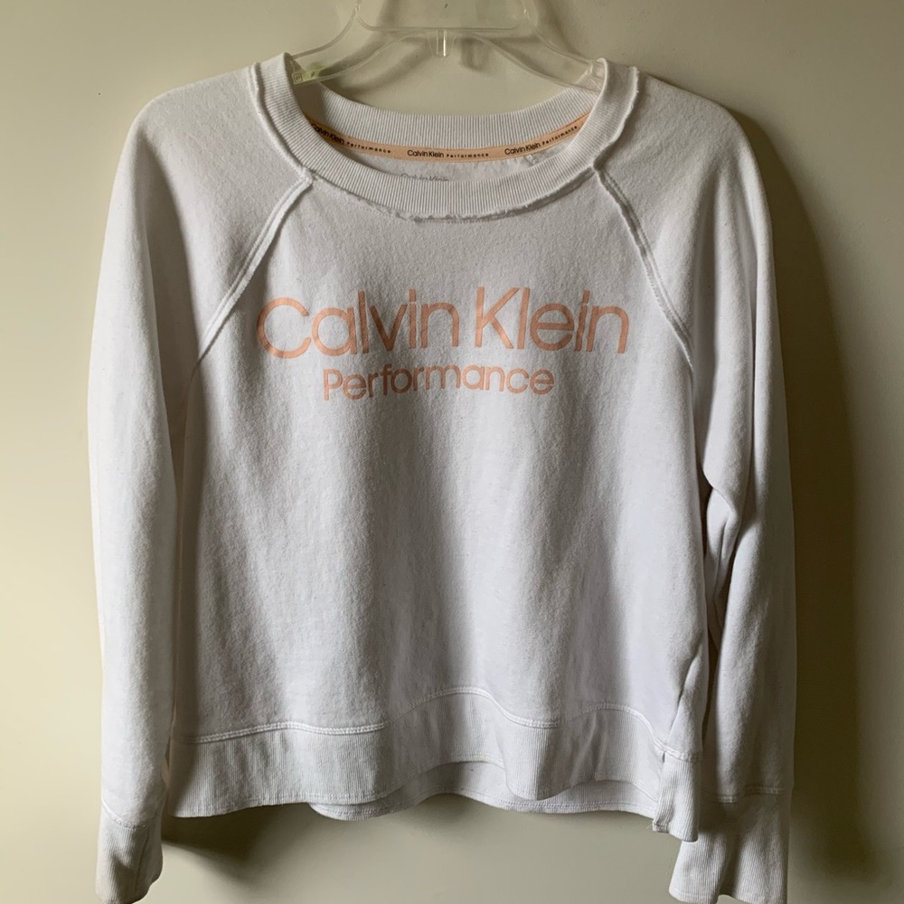 Sweatshirt (white) CK